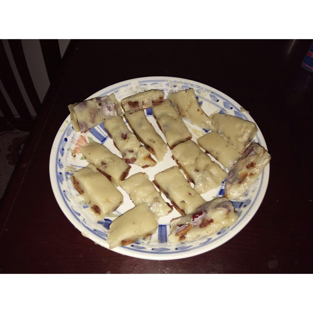 五分钟微波炉红枣年糕