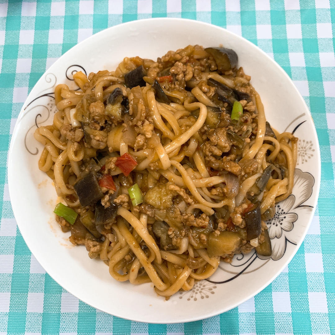 茄子焖面