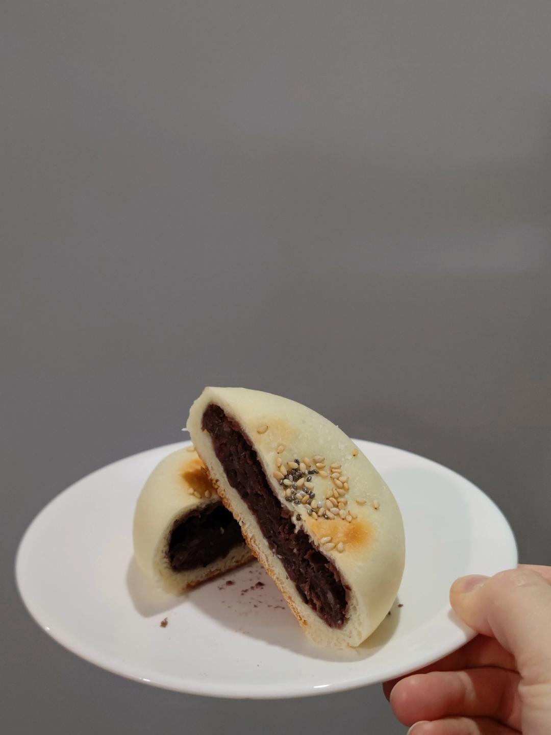 日式红豆包（低油低糖版）