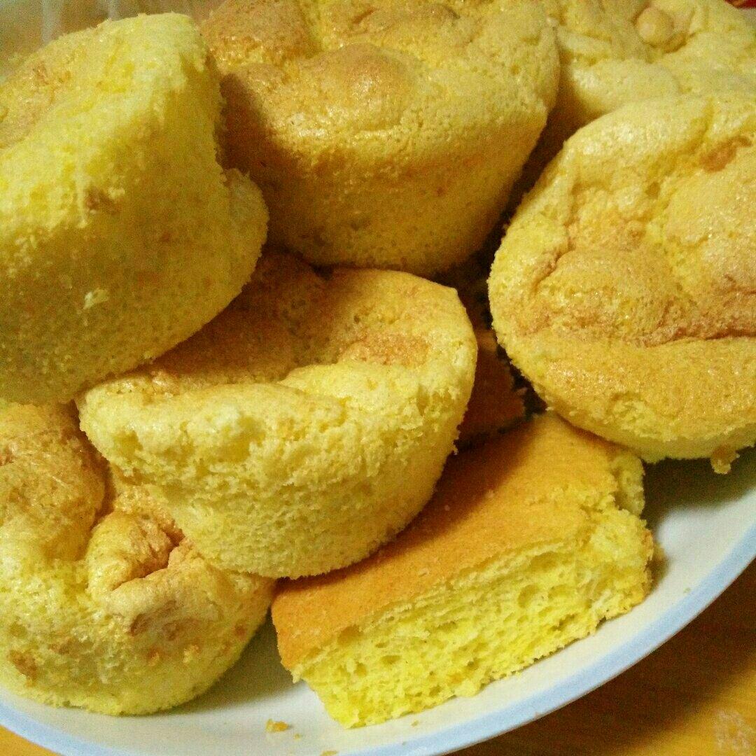 wtyzzxz做的玉米面蛋糕