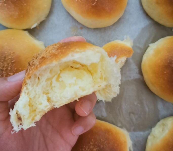 纯奶手撕吐司的做法 步骤1