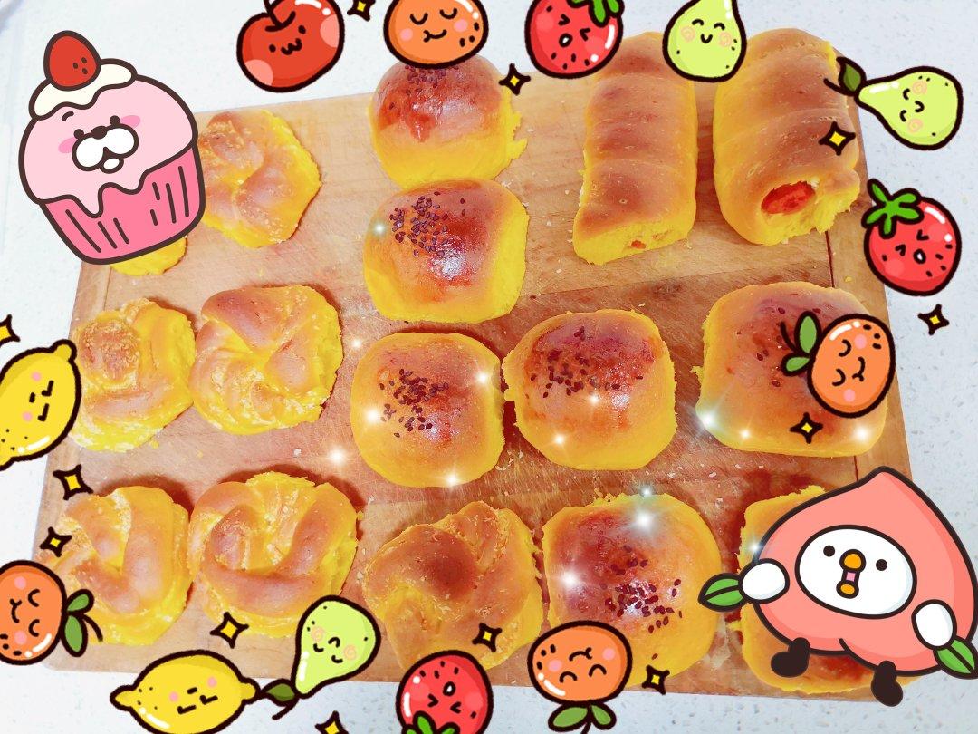 南瓜吐司（南瓜小餐包)