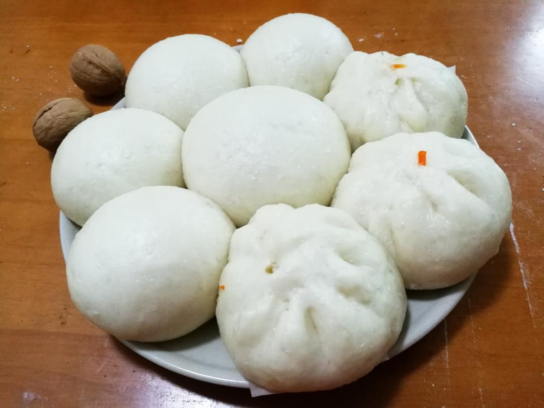 家庭手工肉馅大包子