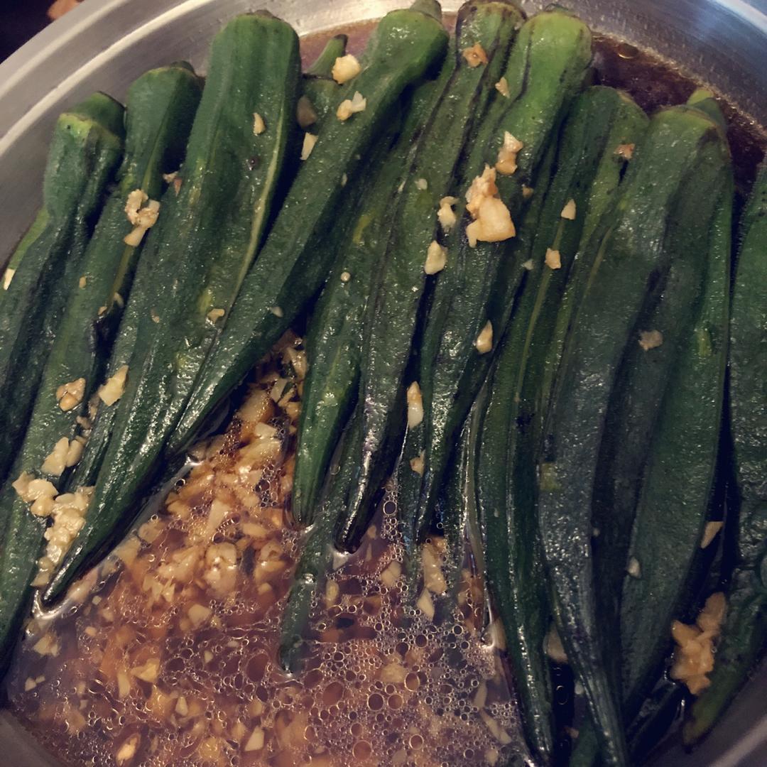 蒜蓉秋葵