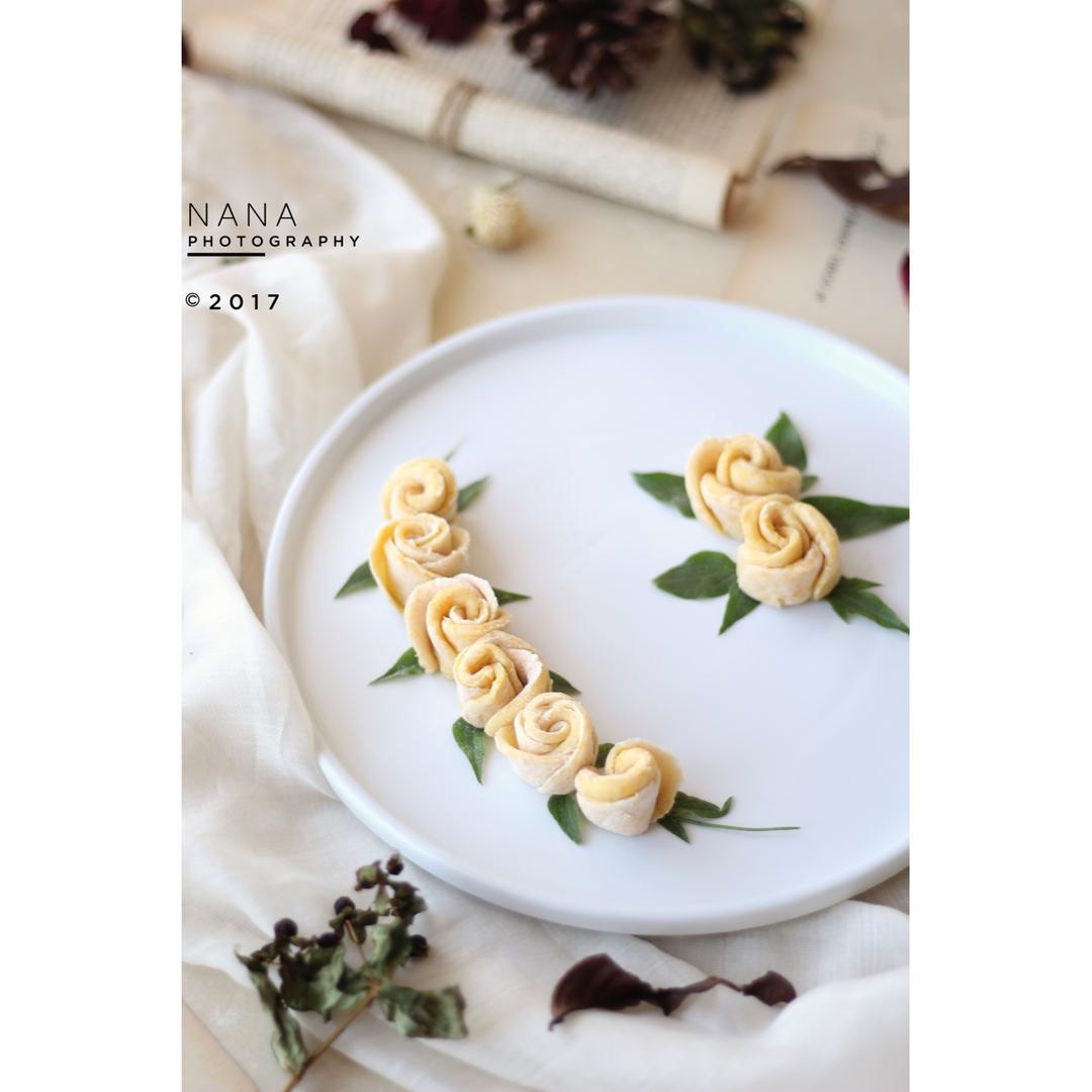 南瓜玫瑰花馒头