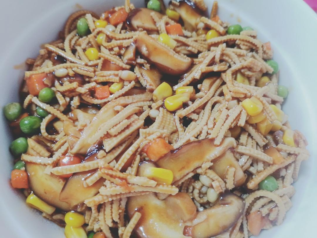 尖椒炒豆皮➕灵魂汤汁