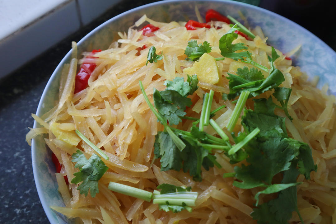 醋溜土豆丝（家庭版小炒）