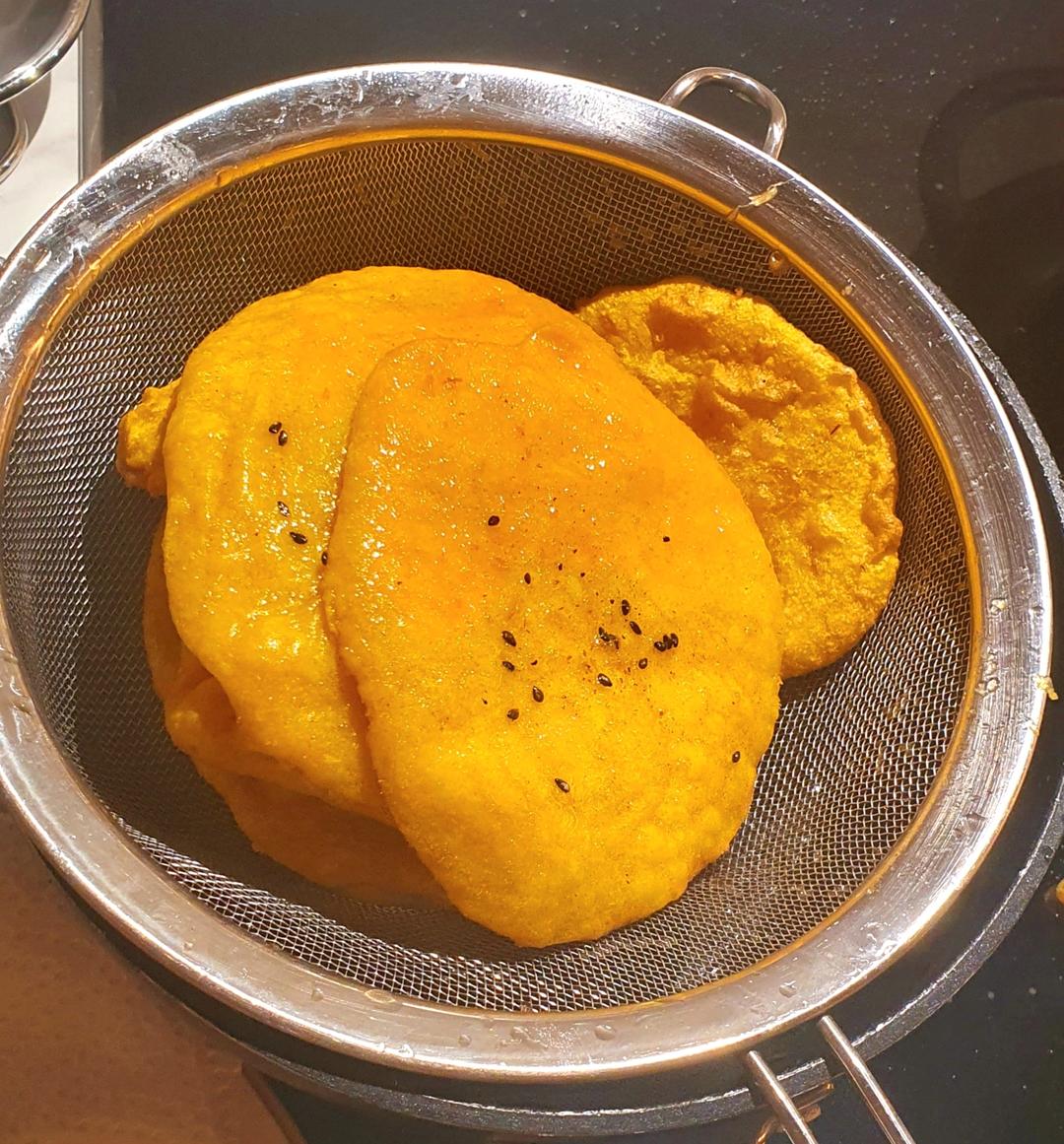 最爱炸物🔥外酥里糯南瓜饼✨简单三步的零失败做法❗