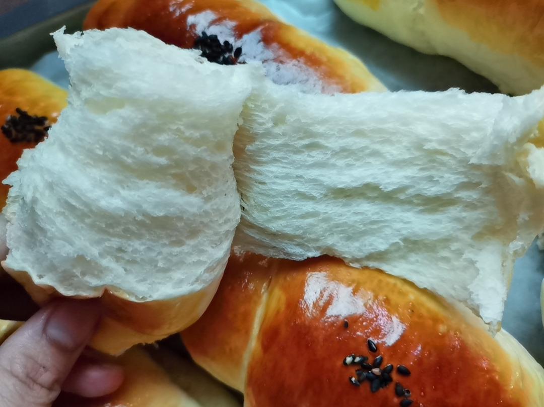 纯奶手撕吐司的做法 步骤1