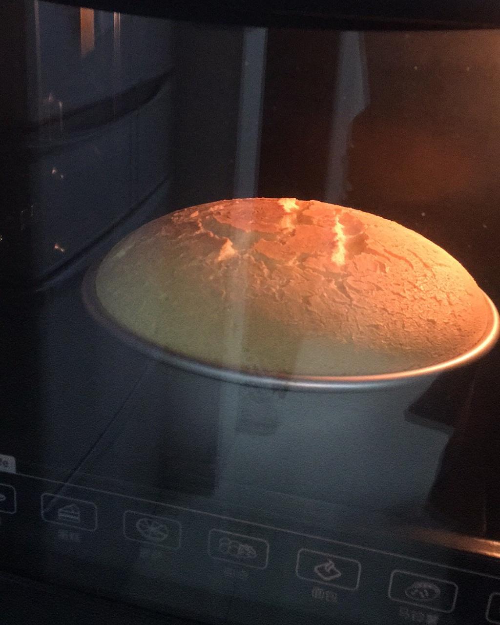 超好记八寸戚风蛋糕（后蛋法）