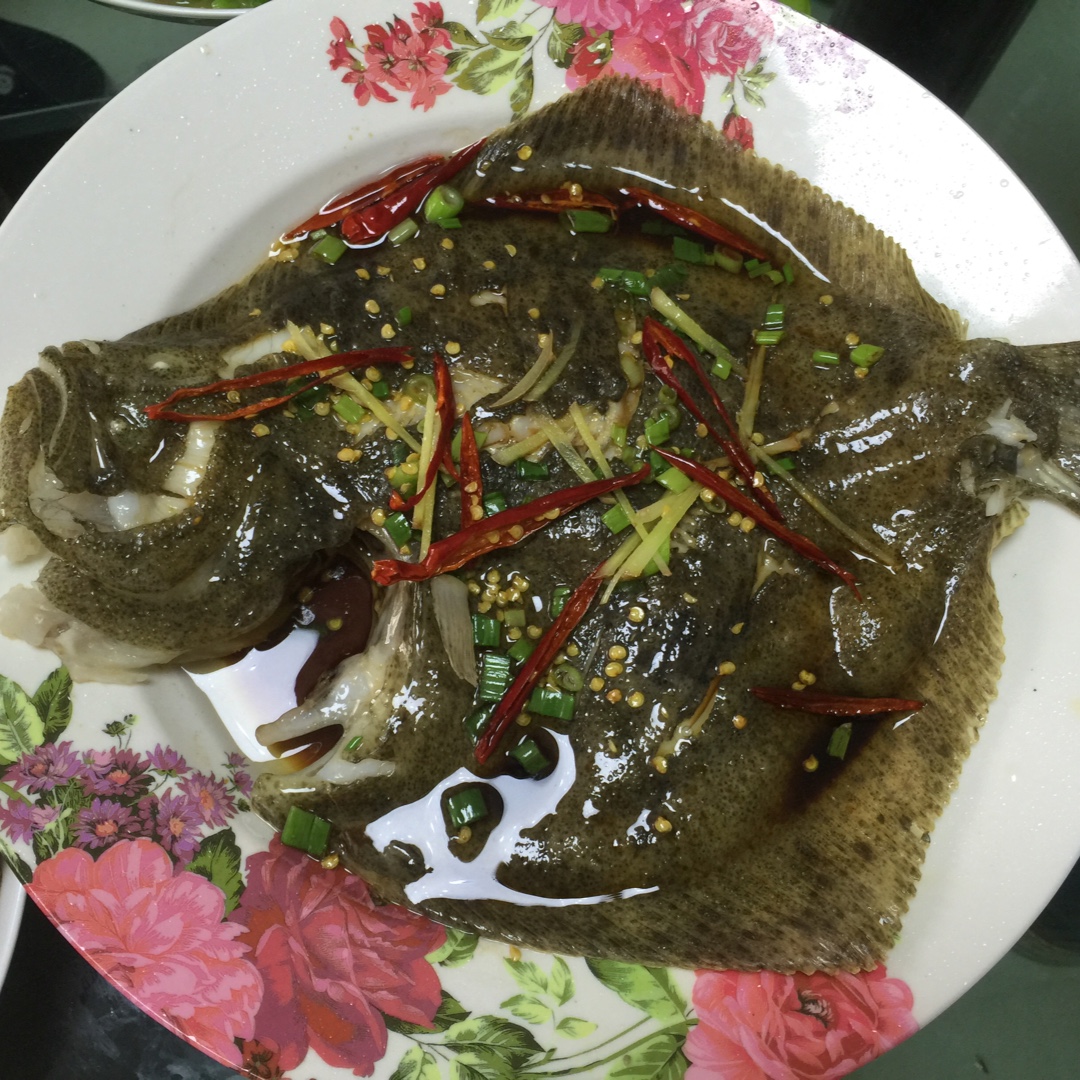 清蒸多宝鱼