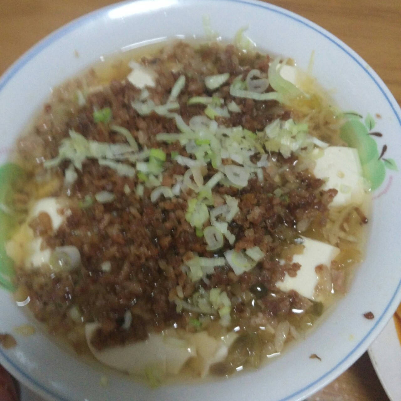 肉末蒸豆腐