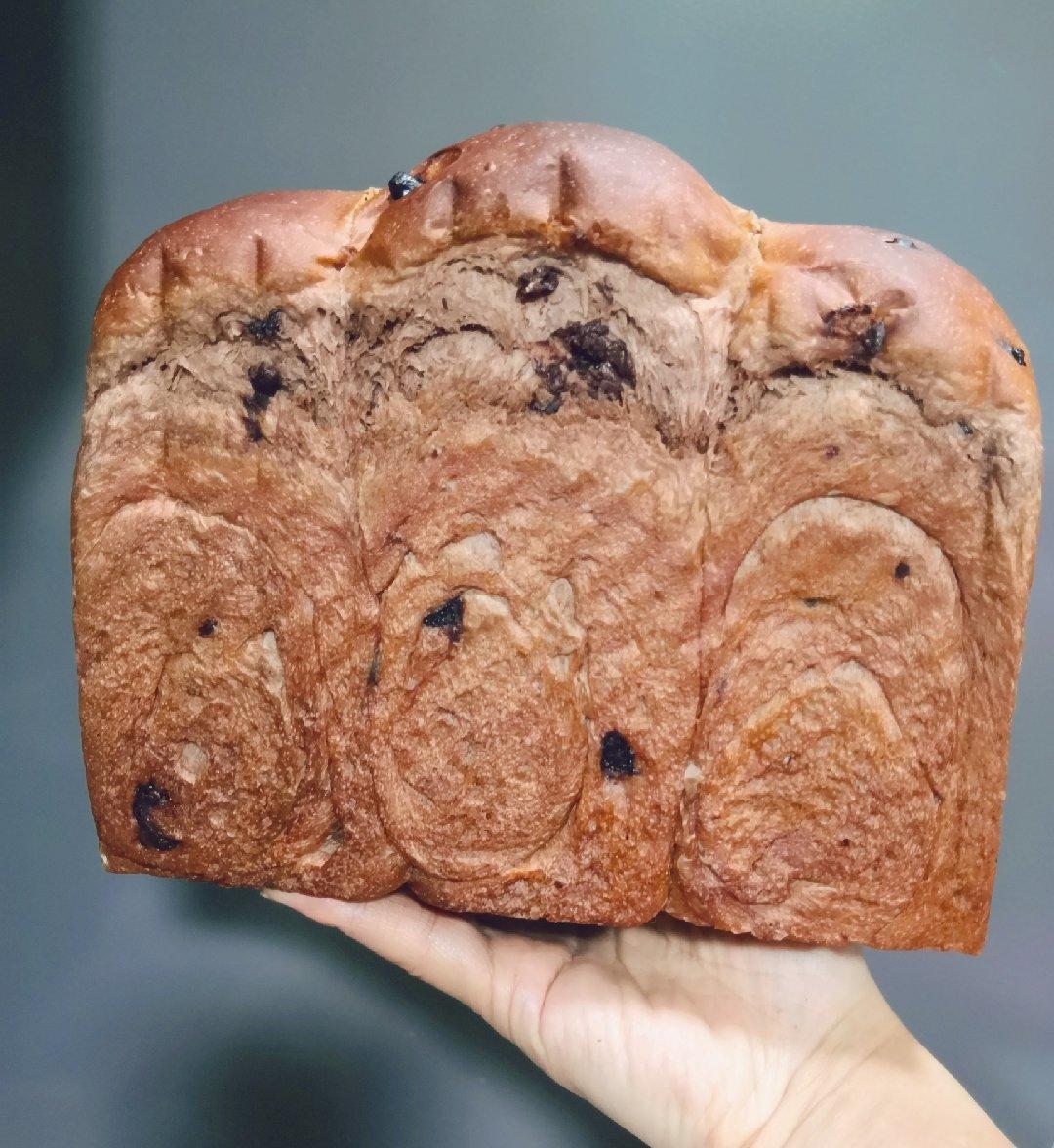 奶油巧克力吐司