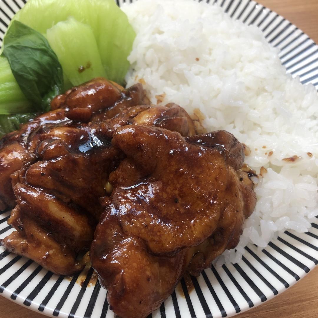 照烧鸡腿饭