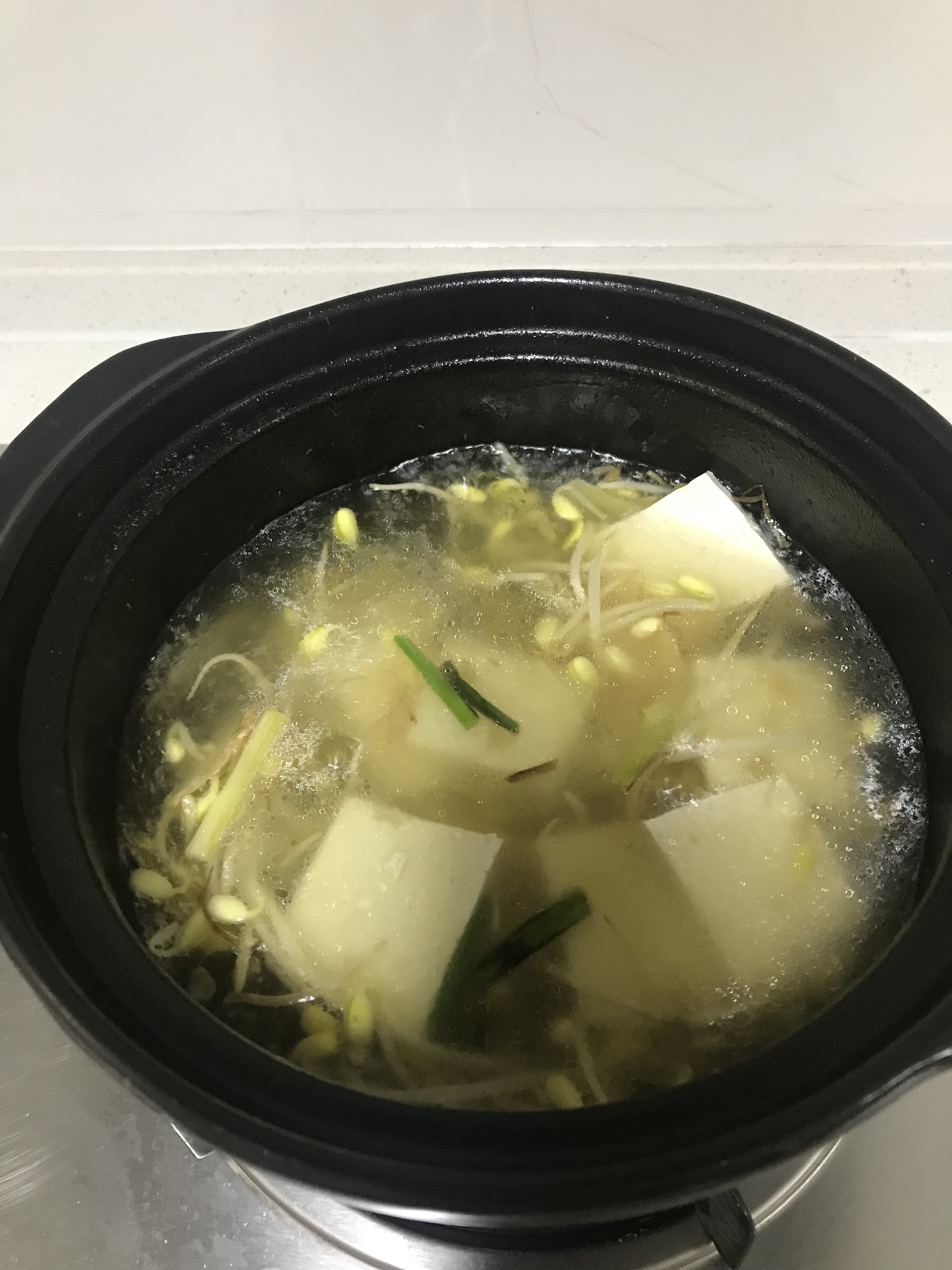 豆芽豆腐汤的做法