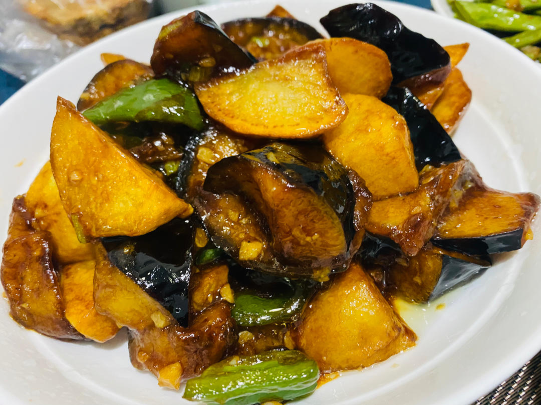 超级好吃的东北名菜地三鲜