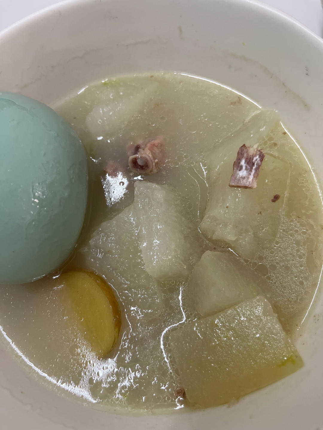 冬瓜排骨汤，夏天的味道