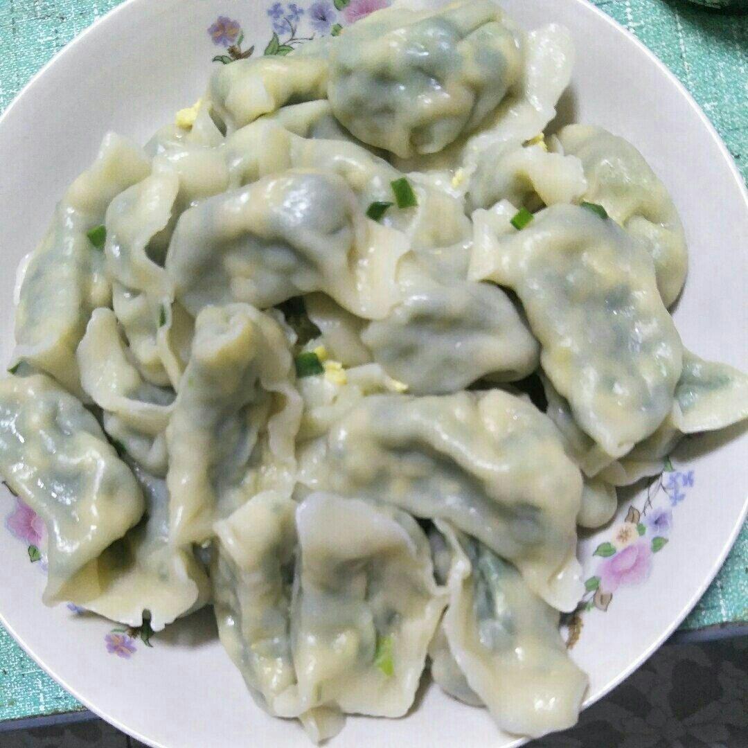 韭菜鸡蛋馅儿饺子