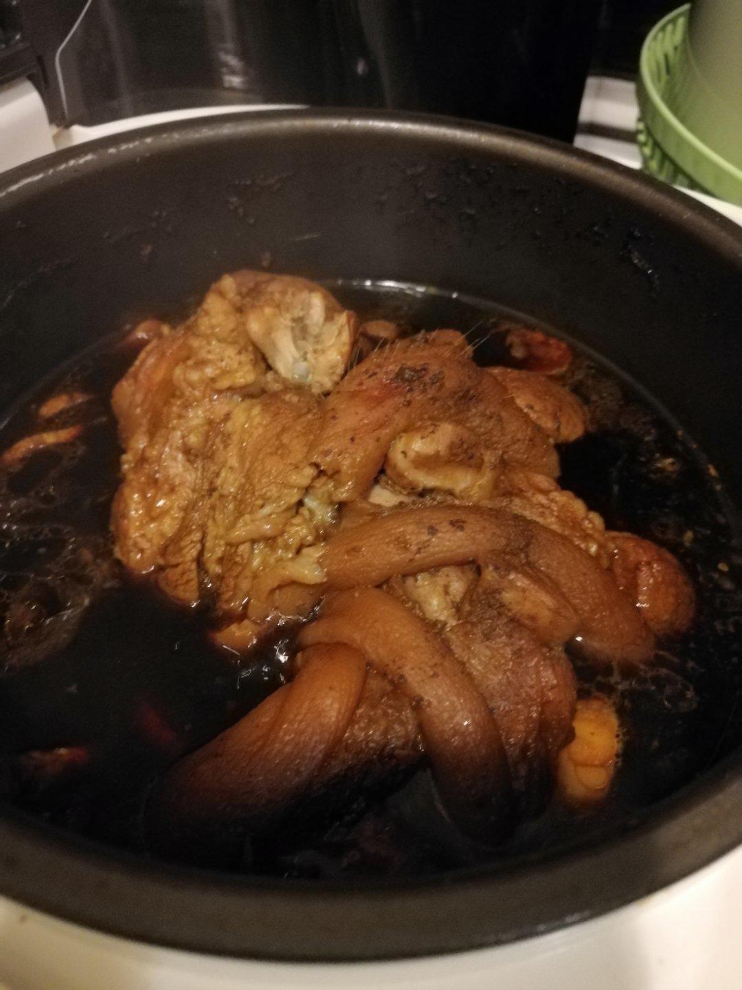 【电饭煲猪蹄】