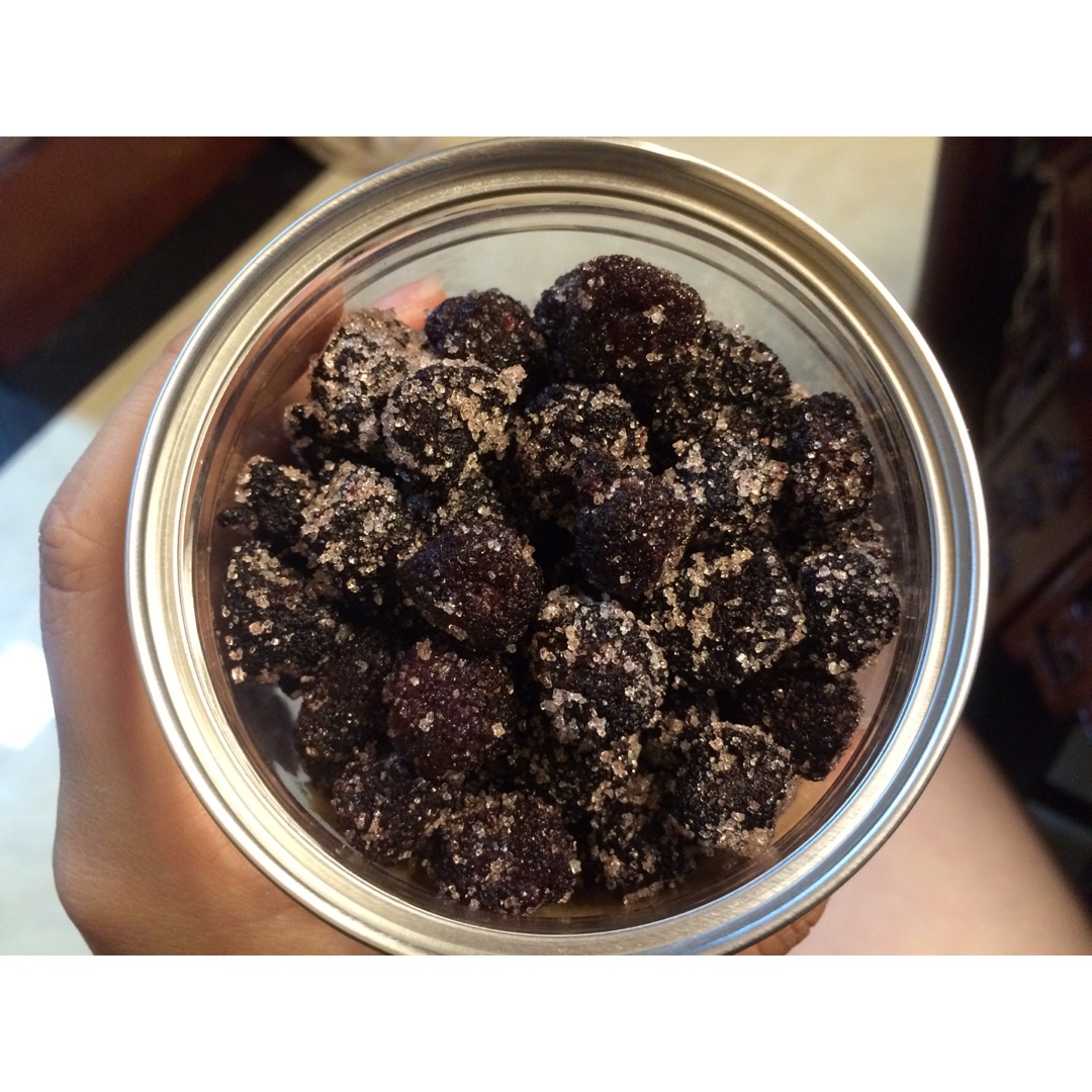 原汁原味的杨梅干