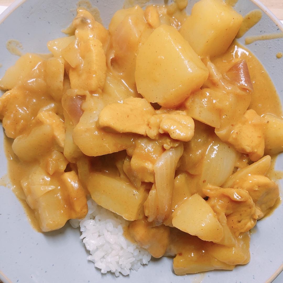 超简单的咖喱饭