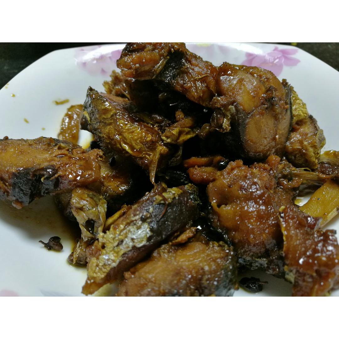 渔人家常熏烧鲅鱼