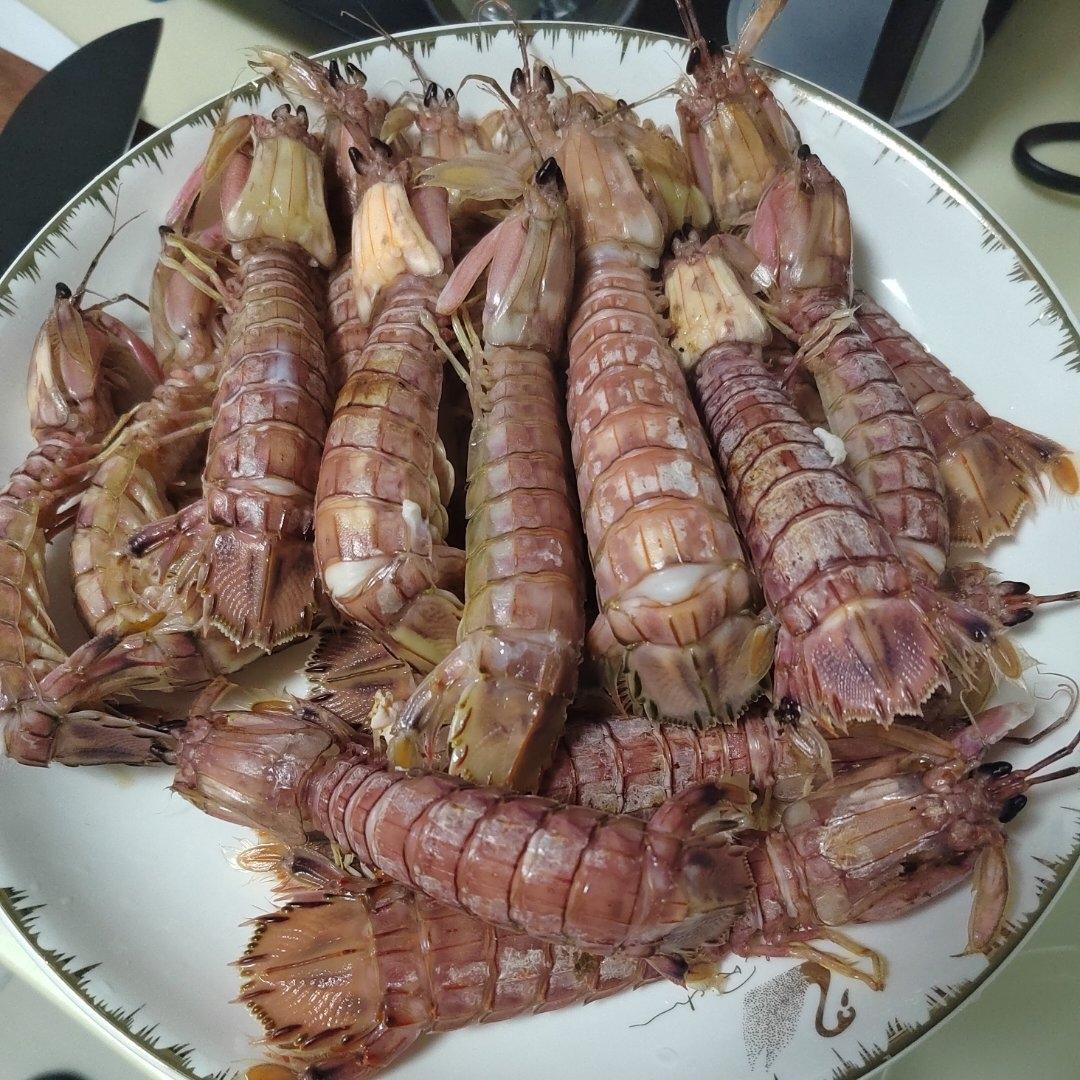 无水版的原汁原味皮皮虾/虾爬子