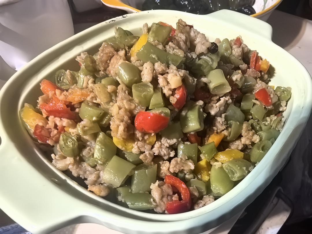 一道让你味口大开的牛肉沫四季豆