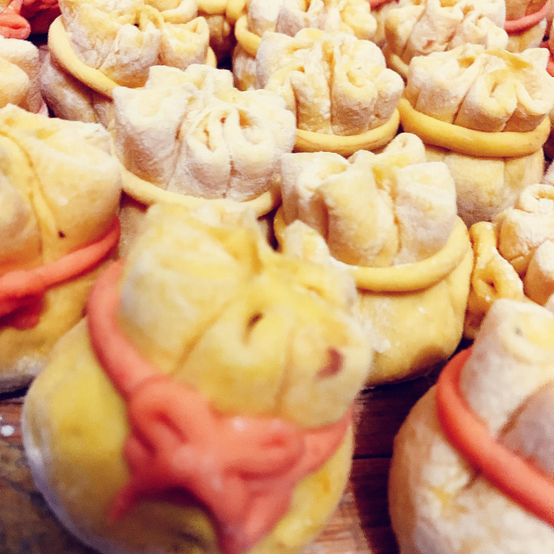 福袋南瓜蜜豆包