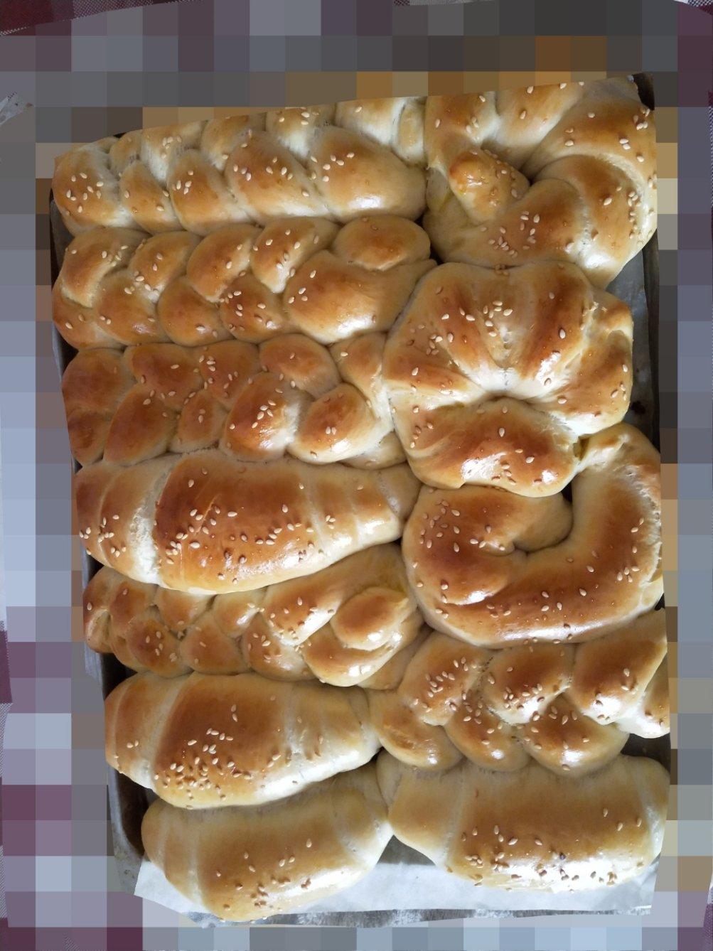 酸奶辫子面包（一次发酵）