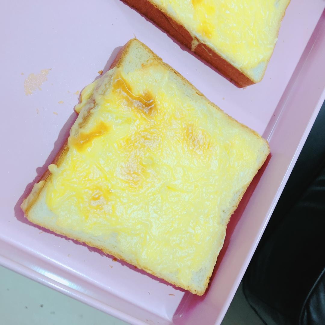 乳酪厚片（消耗吐司，奶油奶酪）