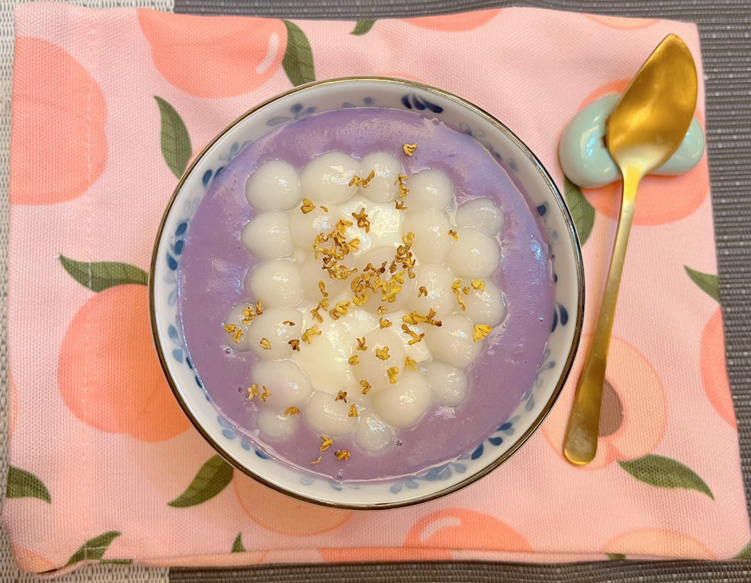 【芋泥脑袋】芋泥麻薯小丸子