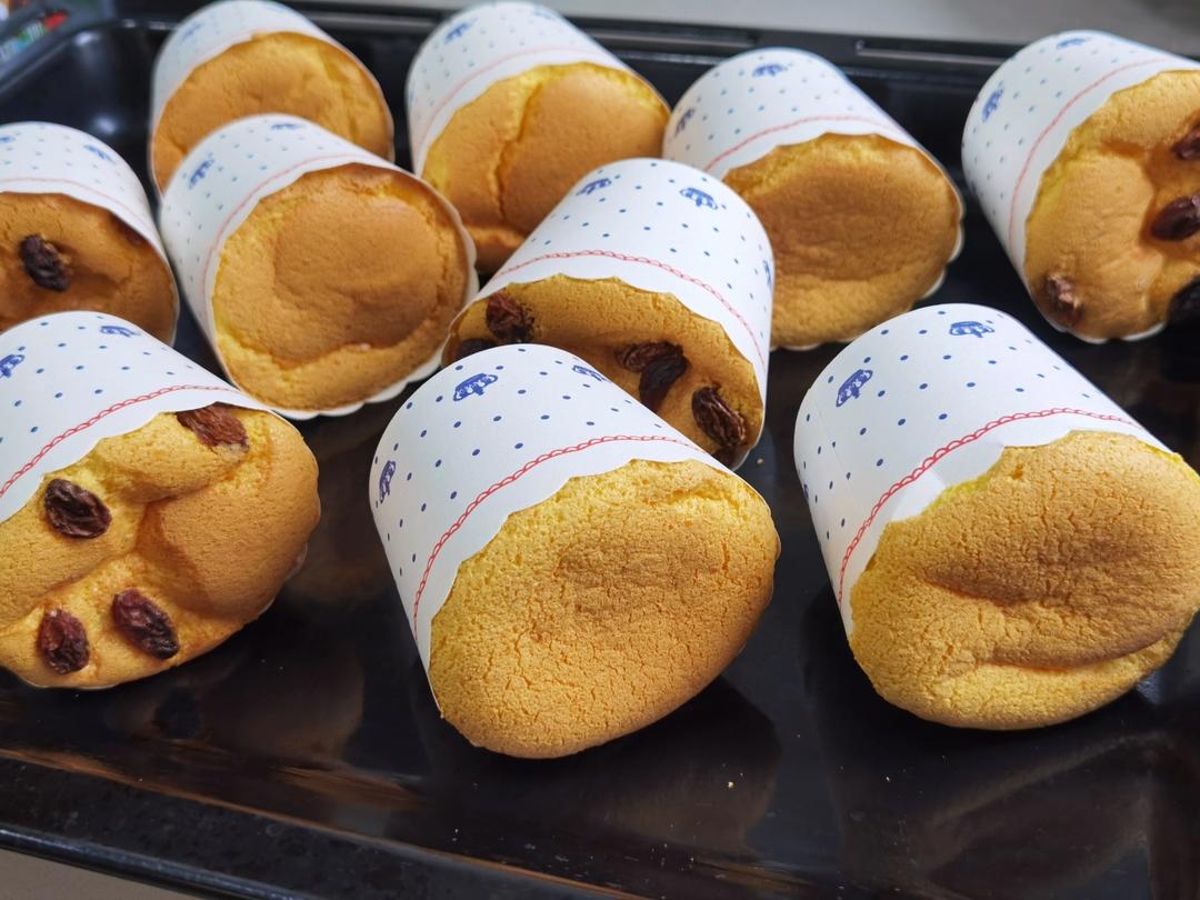 纸杯蛋糕 8寸戚风蛋糕的量