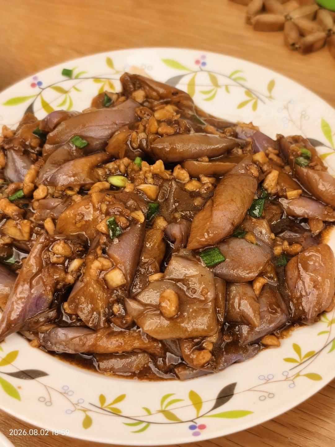 开胃下饭菜！巨简单的家常鱼香茄子煲