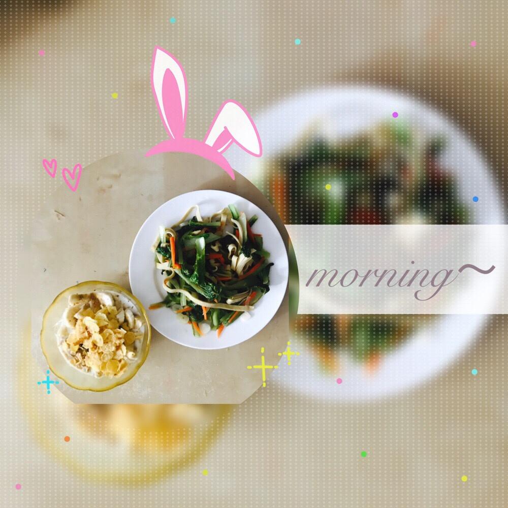 减肥食谱之---千张胡萝卜炒小白菜