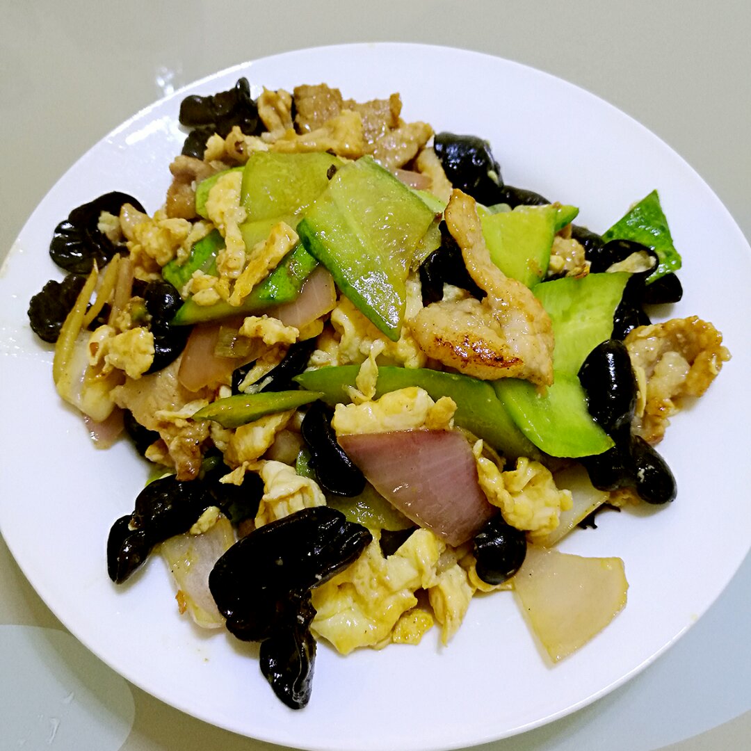 小虎和奶糖做的美味家常木须肉