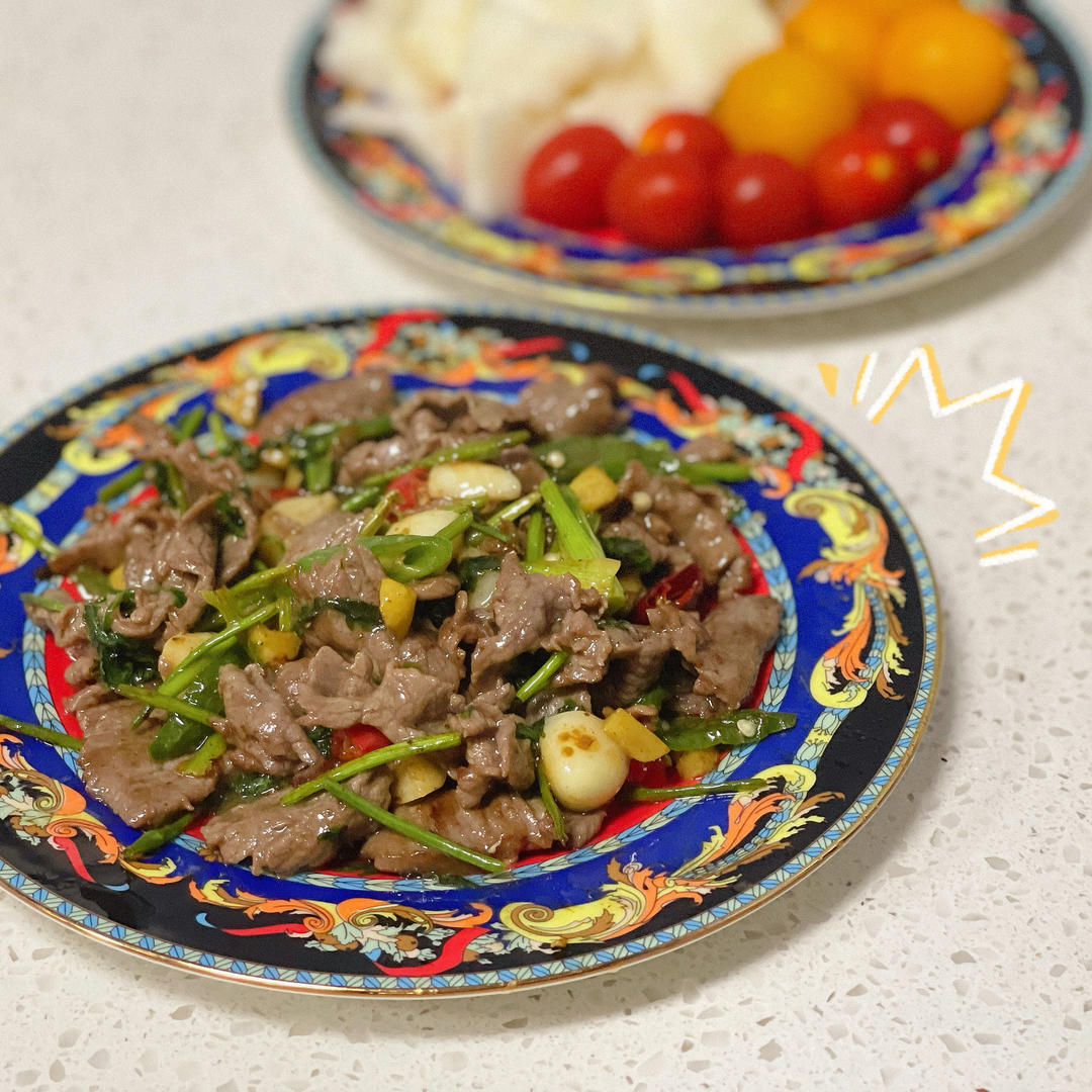 小炒牛肉（肉嫩味香）