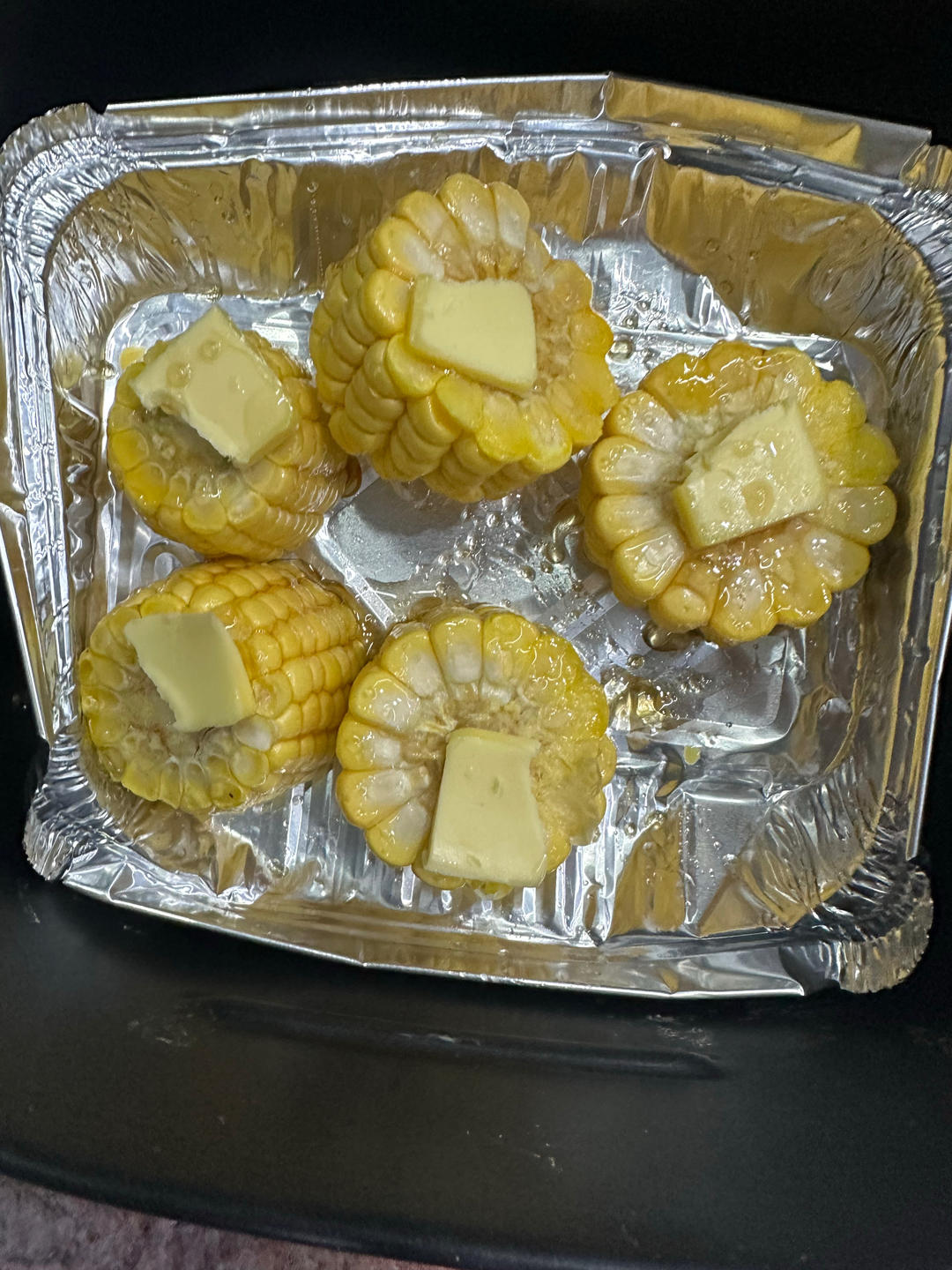 空气炸锅版喷香烤玉米，秒杀烧烤店！