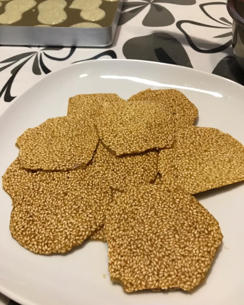 消耗蛋白之芝麻薄脆饼