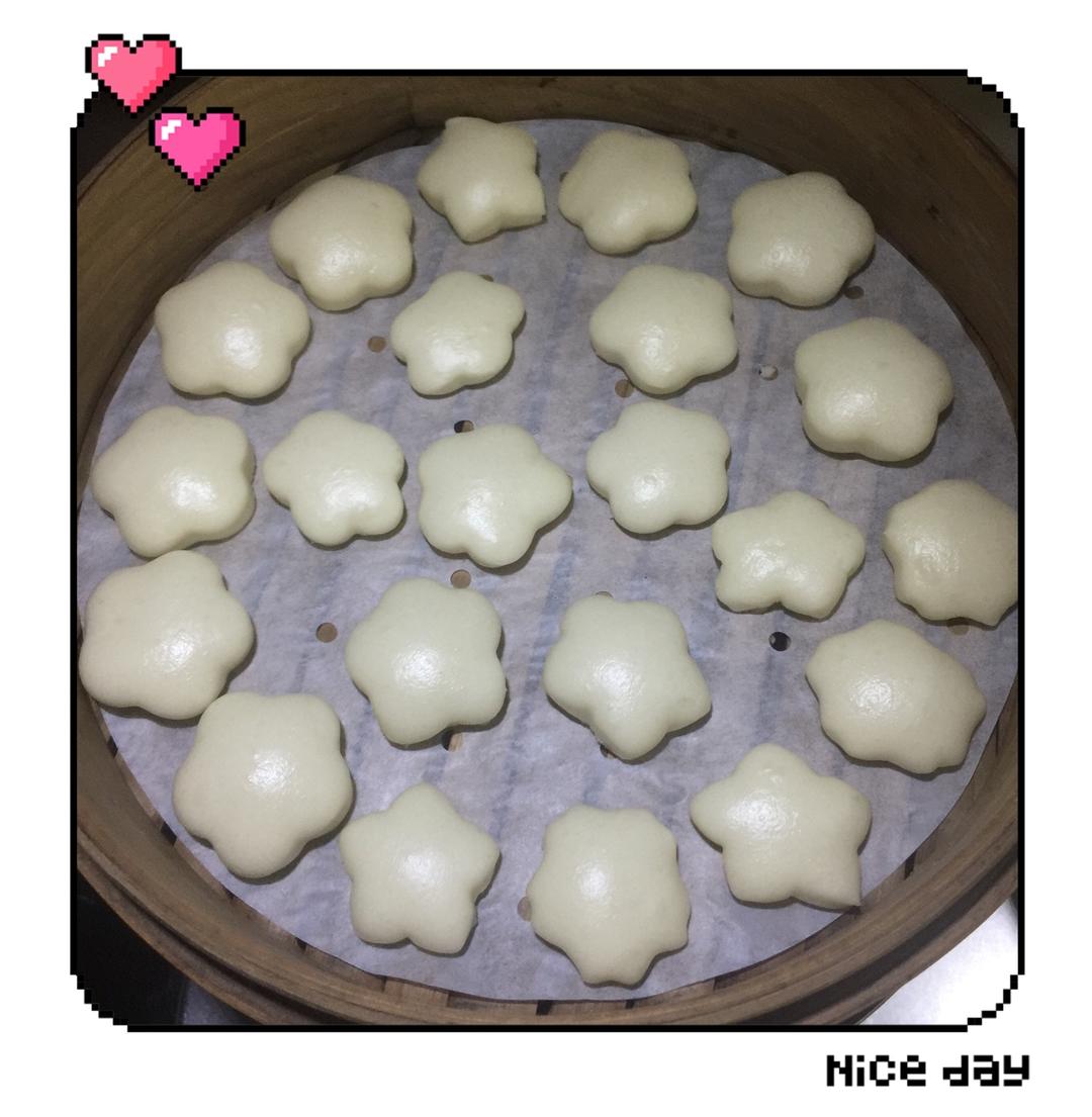 有着面包口感的红糖馒头（一次发酵）