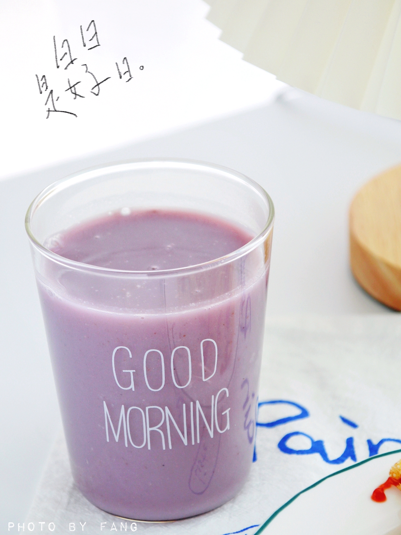 老少皆宜的健康早餐——紫薯饼+营养紫薯奶昔