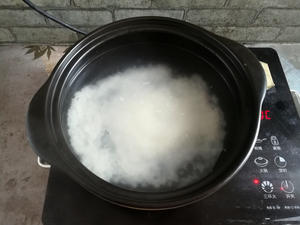 田园虾米粥的做法 步骤5