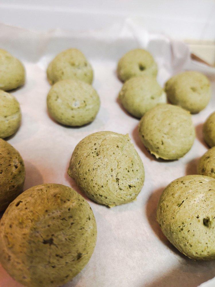 快手绿茶麻薯（木薯粉版）