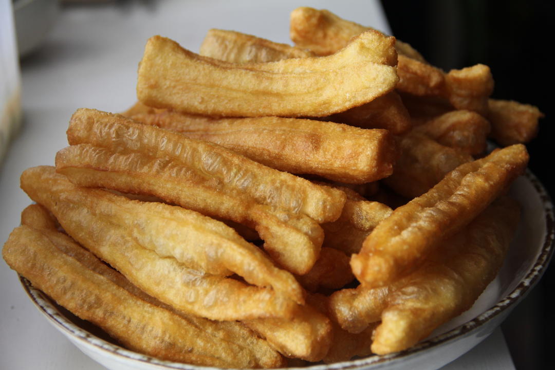 上海早餐之油条