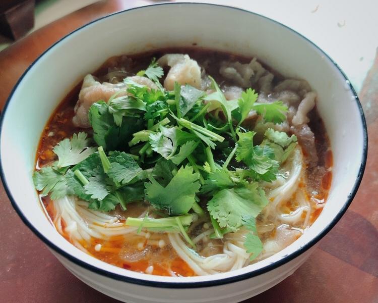 记住6个简单配料，家庭版酸辣粉，不好吃来找我！！