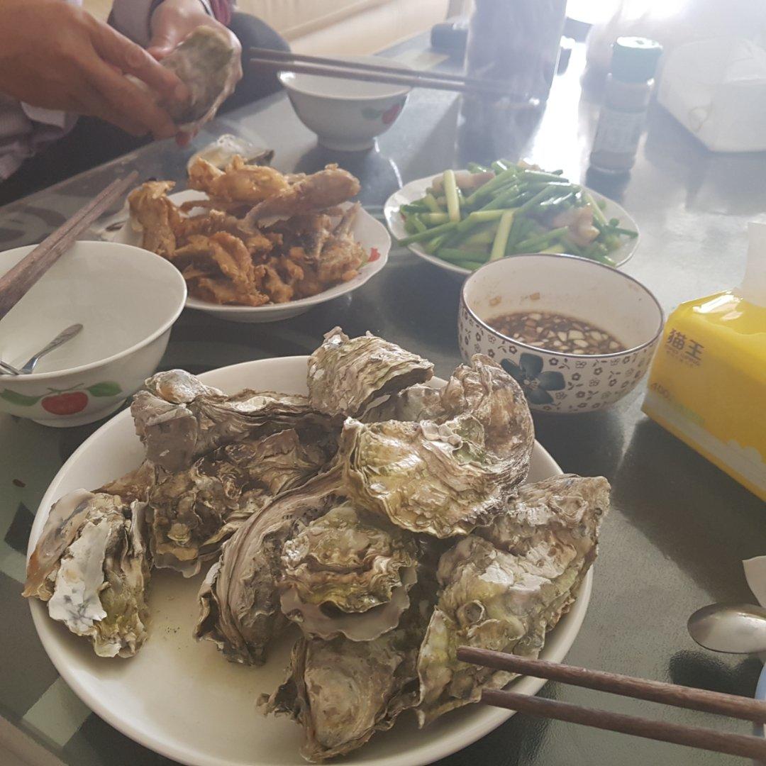 清蒸生蚝
