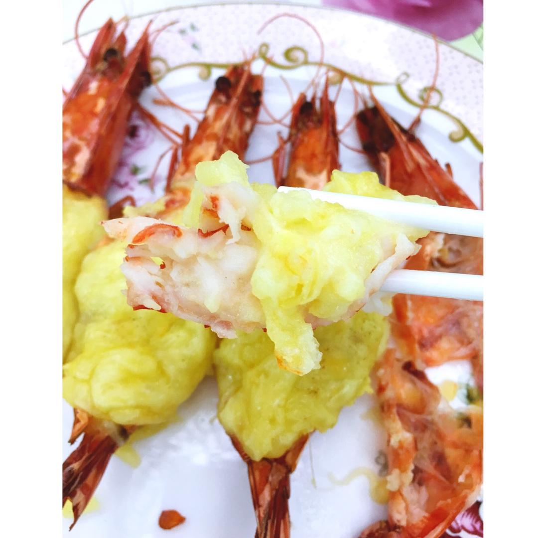 蒜蓉芝士焗虾