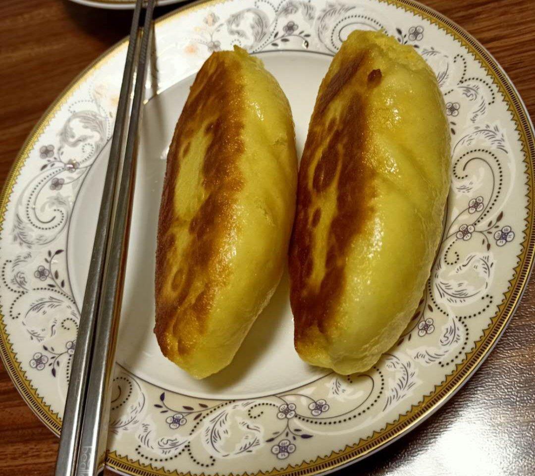 玉米面锅贴