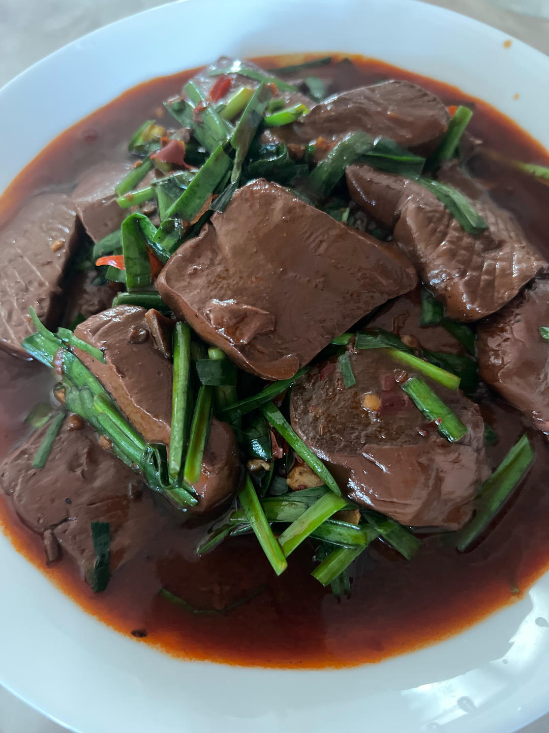 无敌好吃入味红烧猪血