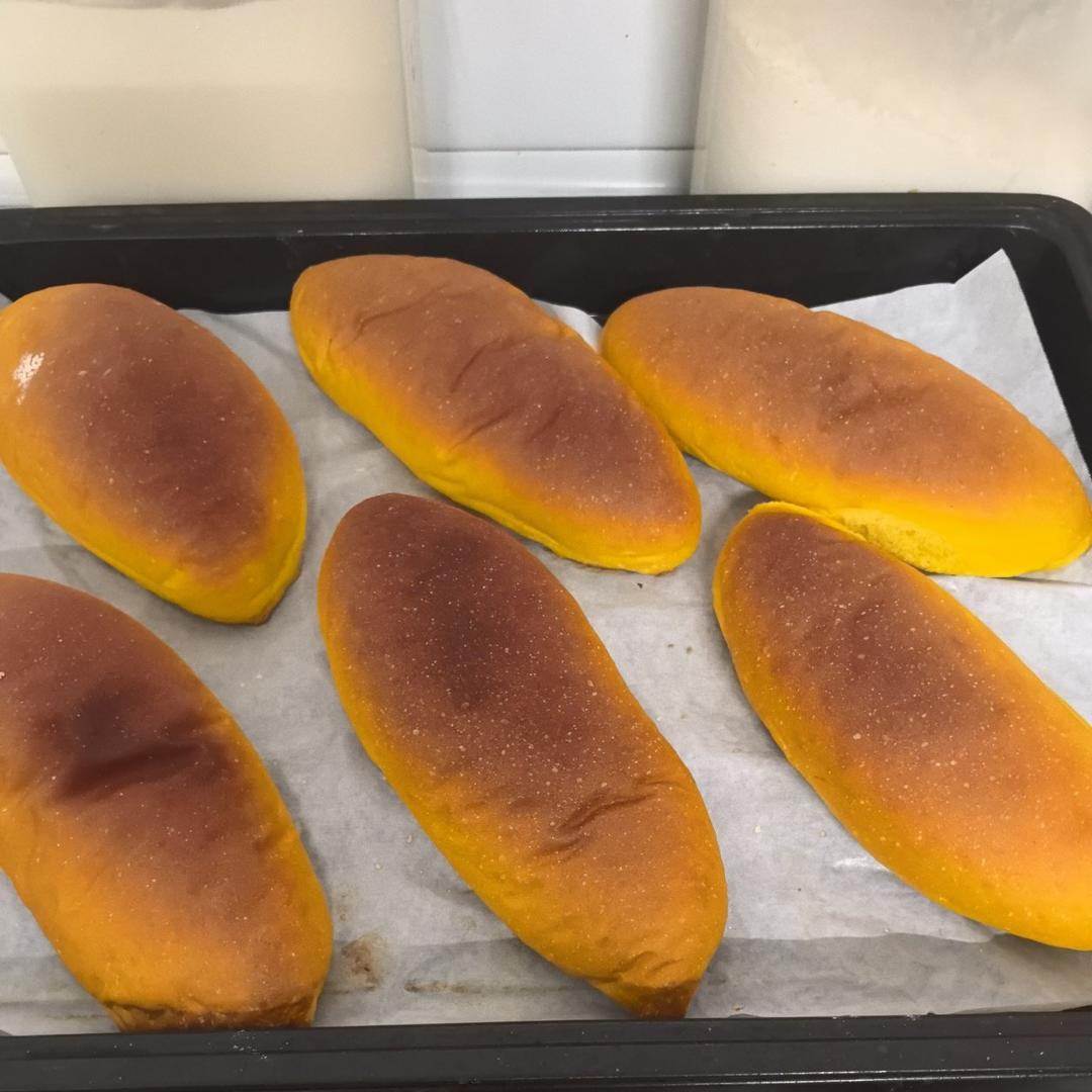 好吃到疯的南瓜奶酪软欧包